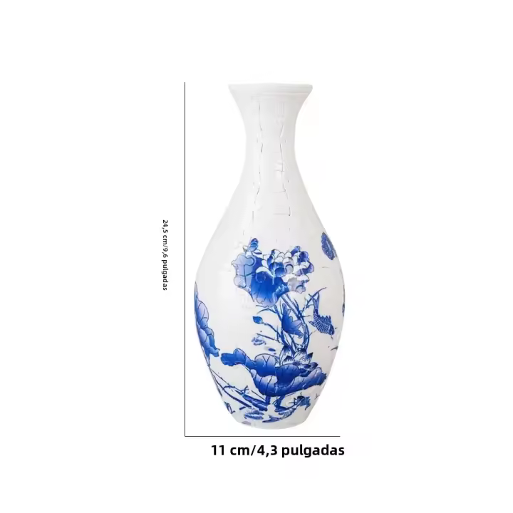 Vaso De Puzzle Flor Bloques De Construcción 3D Único 160 Piezas Piezas Curvadas Regalo De Acogida Para Arreglos Florales Hogar - 1