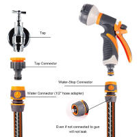 Conector De Tubo De Agua Rápido De Plástico 1/2 Pulgada Conexión Waterstop Herramientas De Jardín Coupling De Tubos - details 6