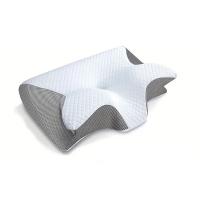 Almohada De Espuma De Memoria Para Cuello Ergonómica 2 En 1 Contorno Soporte Para Cuello Almohada De Soporte Contorneado - details 4