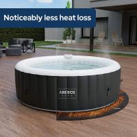 AREBOS Alfombra Protección Spa Ø200 cm EVA 16 Pzs Antideslizante Exterior Suelo - details 25