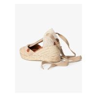 Sandalias plataforma mujer POPA KLORENA BEIG VALENCIANA CUÑA YUTE SERRAJE BEIG 35929 25V - details 3