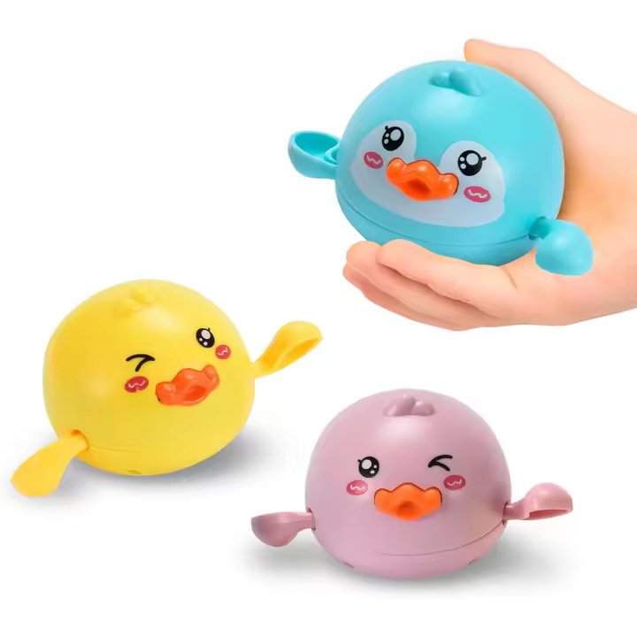 Juguete acuático para bañera para niños pequeños - Divertidos juguetes de ducha para la hora del baño - Ideal para bañeras, piscinas, baños y playas - Pequeños regalos para bebés, niños pequeños y niños - Paquete de 3 - 1