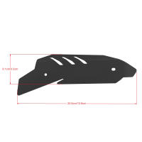 Protector De Escape Para HONDA CRF 300L CRF300L CRF300 Rally 2020-2023 Guardia De Calor Anti- Escaldón De Aluminio CNC - details 1