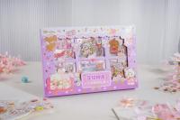 Nuevos Pegatinas Mikko Caja De Regalo Lindas Pegatinas De Dibujos Animados Para Estudiantes Material De Papel Tamaño Approx 15mm X 15mm - details 0