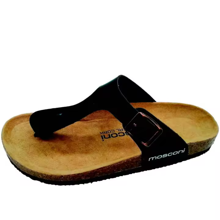 Mosconi Chancla Finger 236876 Marrón Hombre - Planta Anatómica de Corcho - Ideal para Piscina - Marca Joluvi - 1
