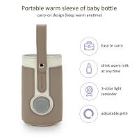Calentador De Botella Para Bebé Portátil Con 3 Temperaturas Ajustables USB Calentador De Leche Para Viaje En Coche Seguro Y Ecológico Tamaño Medio - details 37