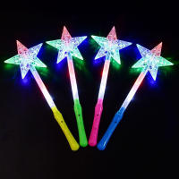 5pcs Lápiz De Brillo Mágico Fairy Stick Para Fiestas De Cumpleaños Decoración De Noche Mercado Infantil Juguetes Regalo - details 1