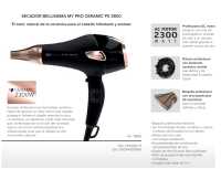 Bellissima My Pro Ceramic P5 3800 - Secador de Pelo para Cabellos Suaves y Brillantes, Tecnología Cerámica, Boquilla Ultraestrecha y Difusor, Tecnología de Iones, 2300W - details 0
