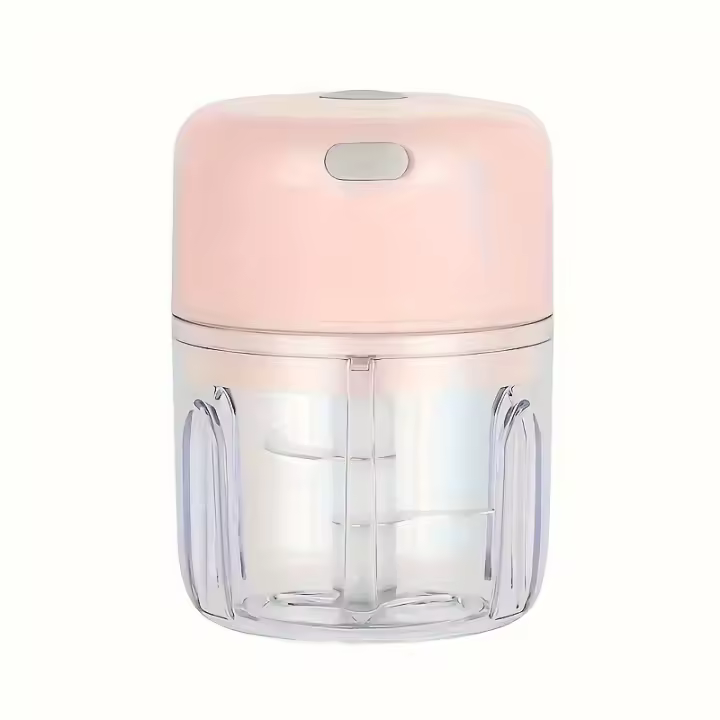 Amasador De Ajo Eléctrico Inalámbrico 100/250ml Cortador De Verduras Y Frutas Para Cocina Portátil USB Alimentos Molinillo De Carne Aparato De Cocina Para El Hogar - 1