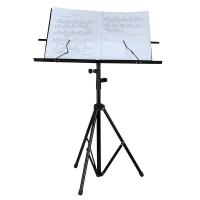 Soporte De Música Plegable Con Bandolera Ajustable En Acero Inoxidable Para Instrumentos Musicales Accesorio De Escritorio - details 3