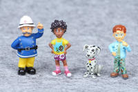 Juguete De Acción Fireman Sam 12Pcs/set Figura De Modelo PVC De Anime Lutador De Fuego Para Niños Y Niñas Regalo De Cumpleaños O Navidad - details 4