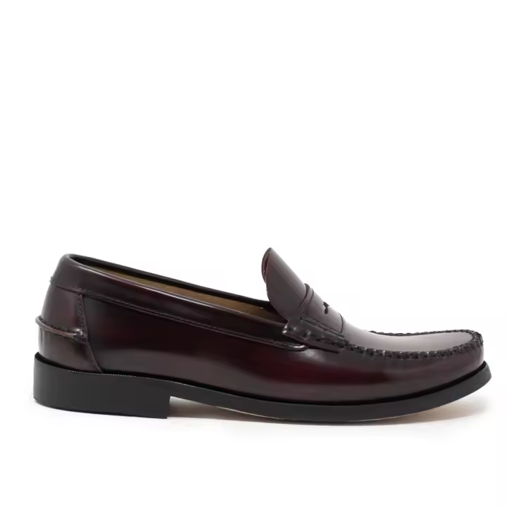 KTEY 102 Zapatos de Vestir hombre 32969 XL CASTELLANO ANTIFAZ BURDEOS  PISO SUELA - 1