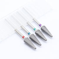 EasyNail Bit De Taladro Para Uñas 3/32'' Cono De Acero Tungsteno Fichero De Uñas Carburo Boquilla Limpiador De Gel M0413 - details 5