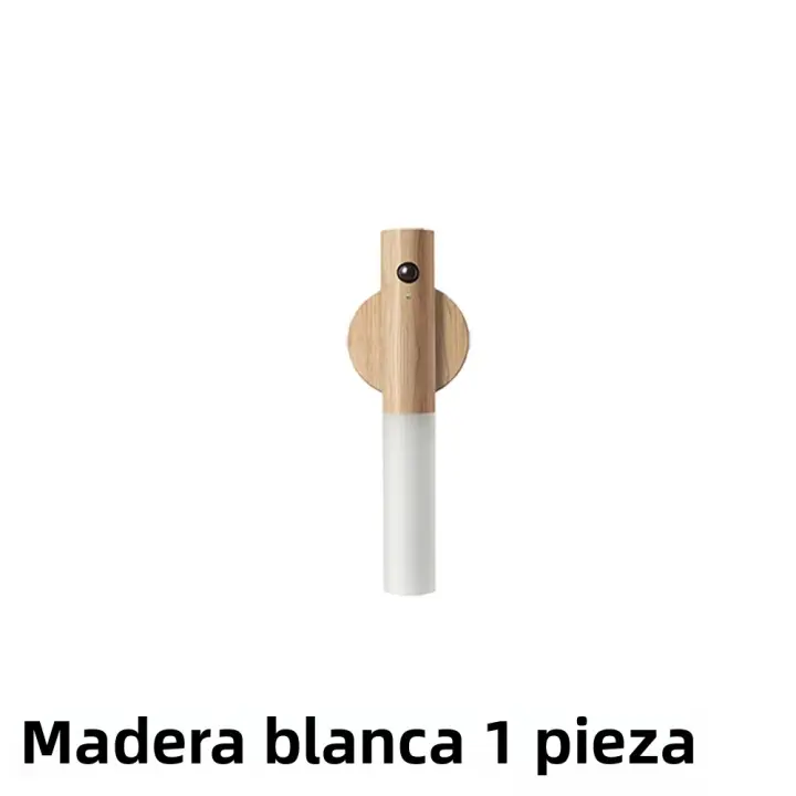 Lámpara De Pared LED Recargable Con Sensor De Movimiento Inteligente Luz Nocturna Magnética Portátil Para Pasillo Y Escaleras - 1