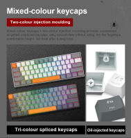 Teclado Mecánico De Juego REDRAGON L61 RGB Con Bluetooth 5.0 Y 2.4G Teclas Más Grandes 1.2X Para Usuarios De Mano Grande Compatible Con Computadora Tablet Y Laptop - details 3