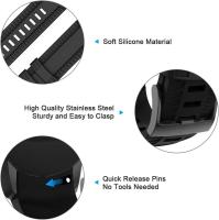 Correa De Pulsera De Silicona De Goma 24mm Para Suunto 9 Smart Watch Y Spartan Sport Reemplazo De Pulsera Baro Accesorio De Reloj - details 5