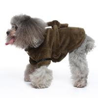 Bata De Baño Para Perros Con Gorro Ropa De Dormir Suave Para Mascotas Calienta Y Seca El Pelaje Ideal Para Perros Y Gatos Pequeños - details 1
