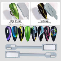 1PCS Herramienta De Mejora De Uñas Magnética Doble Final Multi Funcional Patrón De Piedra Absorbedora De Gel De Uñas Cristalina Barra Magnética Para Arte De Uñas - details 2