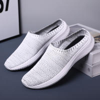 Zapatos Casuales De Malla Para Hombre Verano Transpirables Media Zapatos Comodidad Interior Exterior Parejas Moda Planos Antideslizantes Tamaño True Fit - details 23