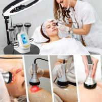 Máquina cavitación radiofrecuencia 4 en 1 corporal y facial reducción de grasa tratamiento antiarrugas tecnología EMS terapia LED piel rejuvenecimiento facial reducción de celulitis dispositivo de belleza tonificación cuidado - details 12