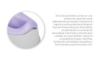 MS Baby - Orinal infantil con cubeta de plástico extraible - Orinal de aprendizaje bebé - Inodoro infantil - details 3