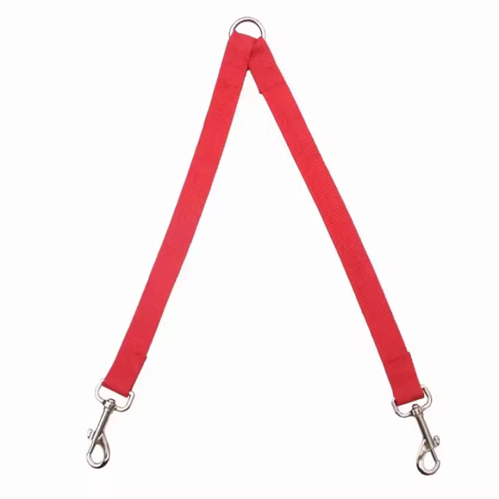 Correa Doble Para Perros Nylon Ajustable Para Todo El Año Correa Para Harnés De Puppy Con Lead - 1