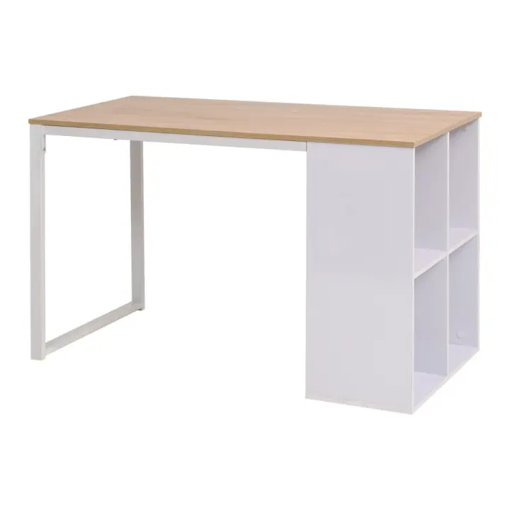 Exwrite 120x60x75 cm Roble y Blanco - 1