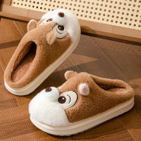 Nuevos Pantuflas De Invierno 2024 Para Mujer Y Hombre Antideslizantes Cálidas De Peluche Cómodas Para Dormitorio Y Uso Casual - details 8