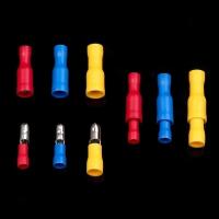 Kit Comprehensivo De Terminales Eléctricos 102/280/300/480pcs Conectores Duros Aislados De Juego De Terminales De Punta Y Anillo Eficientes Para Cableado - details 6