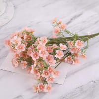 Decoración De Hogar Estilo Pastoral Con Pequeño Margarita Bouquet De Seda Artificial Simulación De Crisantemo Silvestre Para Mesa De Hotel - details 8