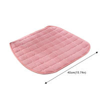 Cojín De Soporte Para Coche Super Suave Y Cómodo De Peluche Con Cuerda Fija Antideslizante Para Sillas De Madera De Rocking - details 8