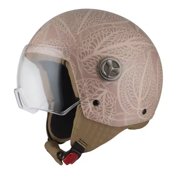 Casco de Moto Minijet Zeta 2 NZI - Clásico Moderno - Diseños Lujosos - 1