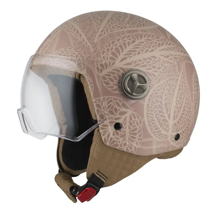 Casco de Moto Minijet Zeta 2 NZI - Clásico Moderno - Diseños Lujosos - 1