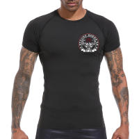 Camiseta De Compresión Baki Con Estampado Para Hombres Secado Rápido Tops De Gimnasio Ropa Deportiva Fitness Camiseta De Base Guardia Contra Arrugas - details 3