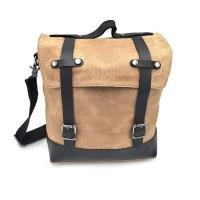 Bolsa Lateral Impermeable Para Motocicleta Retro De Honda Bolsa De Hombro Colgante Para Viaje Bolsa De Ruta Material De Lona - details 6