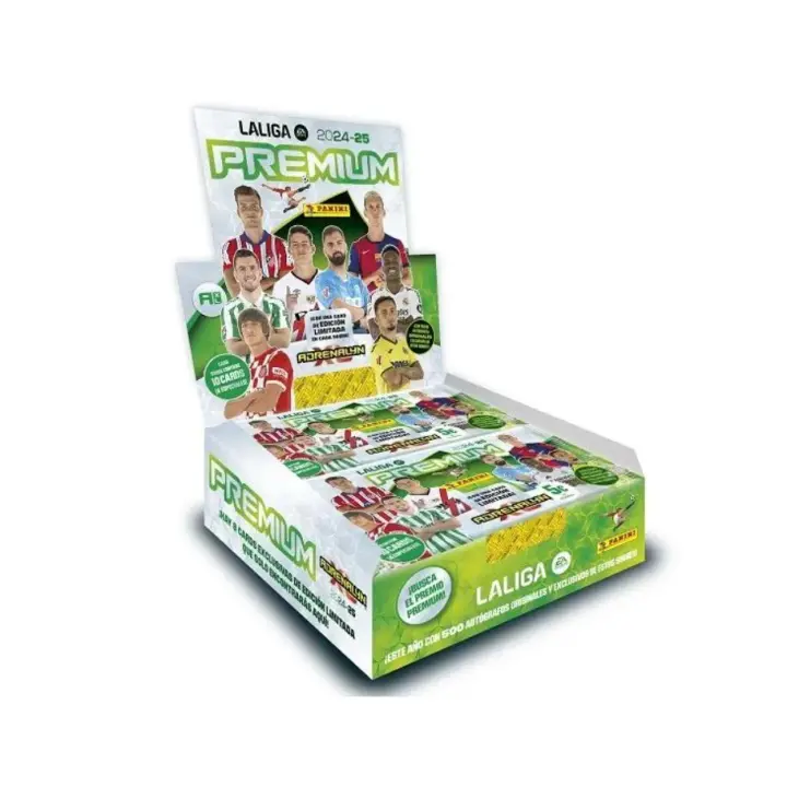 PANINI ADRENALYN XL 2024-2025  PACK 5U,10U O CAJA 20 SOBRES PREMIUM PARA ELEGIR  ADRENALYN XL LALIGA EA SPORTS OFICIAL Y ORIGINAL GARANTIZADO OJO SON VARIOS CANTIDADA PARA ELEGIR DIFERENTES PRECIOS MIRARSE BIEN ANTES DE PEDIR - 1