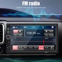 Car Player, - equipo estéreo de 7 pulgadas, sistema multimedia con cámara trasera, mando a distancia por infrarrojos, totalmente compatible con una amplia gama de automóviles. - details 4