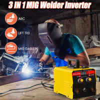 máquina de soldadura Mig semiautomática 3 en 1, soldador de soldadura con inversor de sincergia sin gas, arco de argón Tig,220V soldador eléctrico de arco inversor, con caja de almacenamiento de herramientas Herramienta de Soldadura Eléctrica de Precisión - details 3