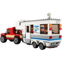 Bloques De Construcción De Camping Para Niños Y Padres RV Caravana Juguete De Artesanía Pequeña Tamaño Compatible Con Lego ABS Sin Batería Regalo Para Fiestas Y Viajes - details 0