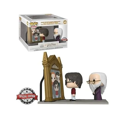 Funko Pop Harry Potter y Albus Dumbledore Mirror Of Erised Special Edition 145 - 1