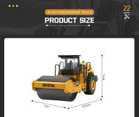 Mini Excavadora De Escala 1:50 HUINA Con Sistemas Hydraulicos Juguete De Construcci\u00f3n Para Niños Regalo De Juguete De Maquinaria De Ingenier\u00eda Para Ni\u00f1os - details 13