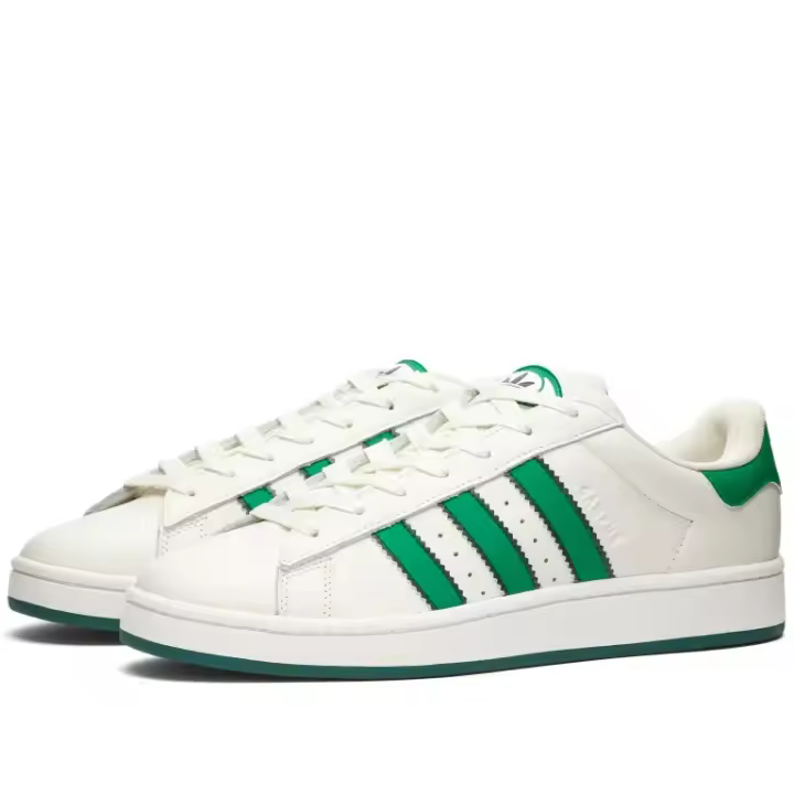 Adidas Campus 00S IF8762 Core White / Green / Off White - 1