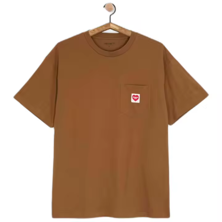 Camiseta de Manga Corta Carhartt WIP  para hombre en color marron - 1