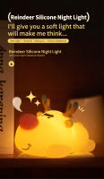 Lámpara De Mesa LED De Navidad Con Diseño De Reino De Los Viejitos Luz Nocturna De Niño Decoración Para Escritorio Dormitorio Iluminación De Calabaza Para Ambientes Infantiles - details 1