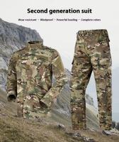 Traje Táctico De Camuflaje Americano Para Hombres De Segunda Generación Con Mangas Largas Resistente Al Desgaste Para Entrenamiento Al Aire Libre Y Ciclismo - details 1