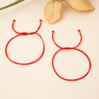 Pulseras De Hilo Rojo Go2boho Hechas a Mano Para Hombres Y Mujeres Joyería Minimalista Bohemia Multicapa Para Festival Regalo - details 2