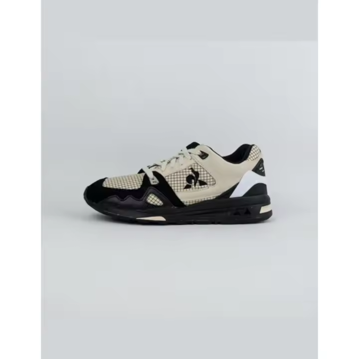 LE COQ SPORTIF ZAPATILLA RIPSTOP NEGRA BEIGE - 1