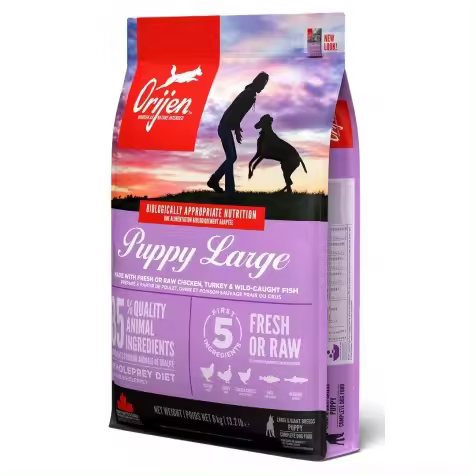 Orijen Pienso Puppy Large para Perros Grandes con Ingredientes Naturales y Alta Calidad de Alimentación - 1