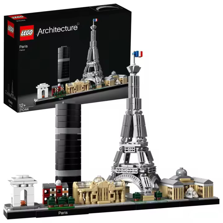 LEGO 21044 Arquitectura: Ciudad París para niños a partir de 12 años (649 piezas) - 1