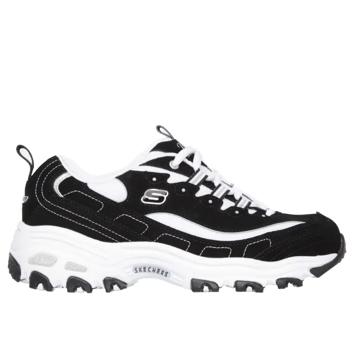 SKECHERS 11930/BKW D´LITES BIGGEST FAN BLACK/WHITE MODA CON MÁXIMO CONFORT - 1